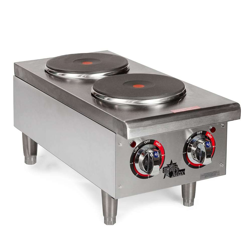 Star 502FF Hotplate - Double Burner, Electric