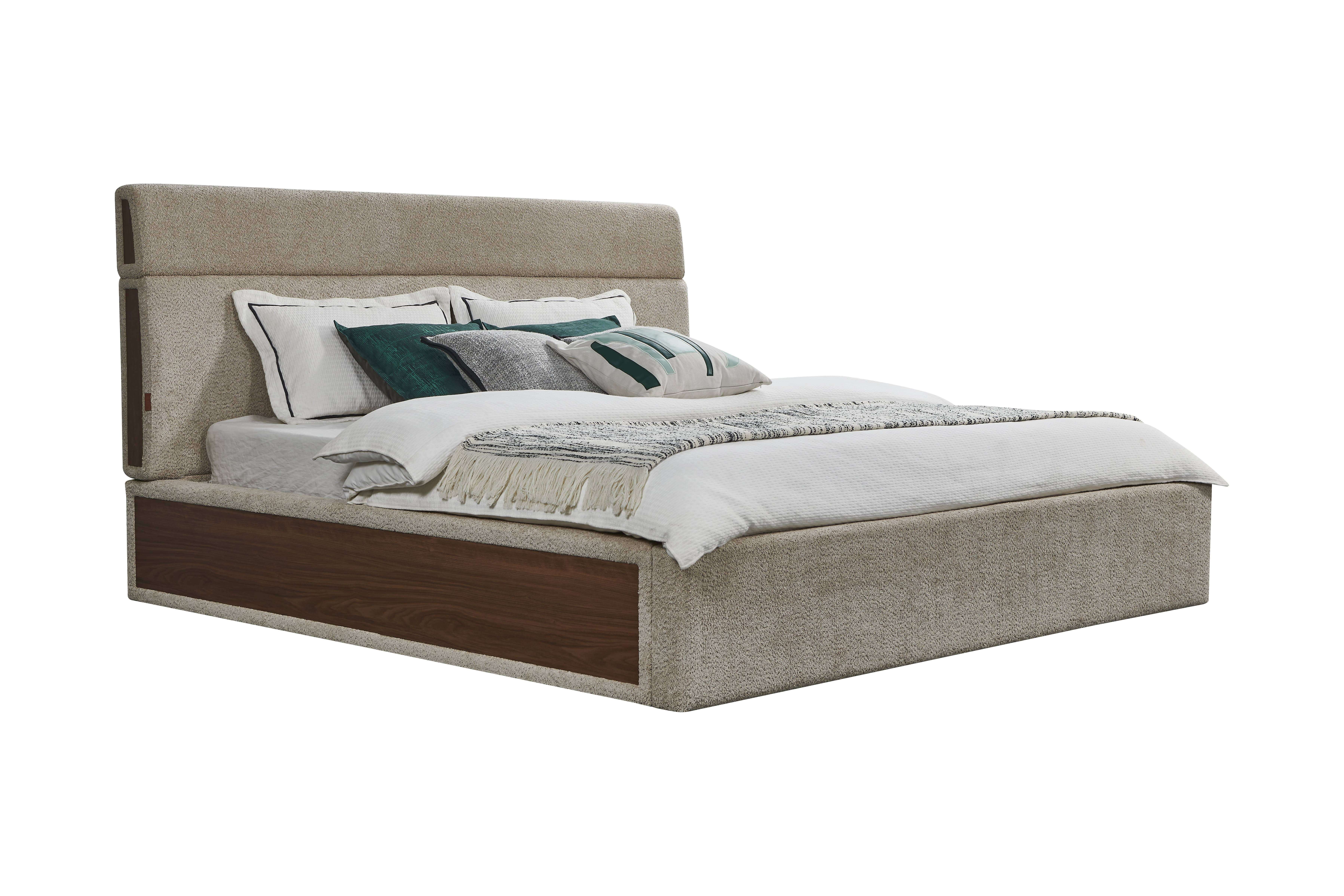 سرير لون بيج