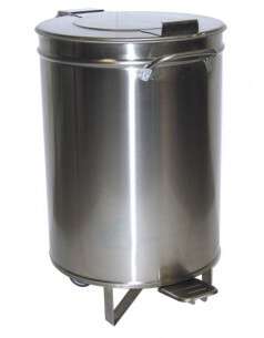 Inox Piave IP0006 Waste Bin Trolley Pedal Lid