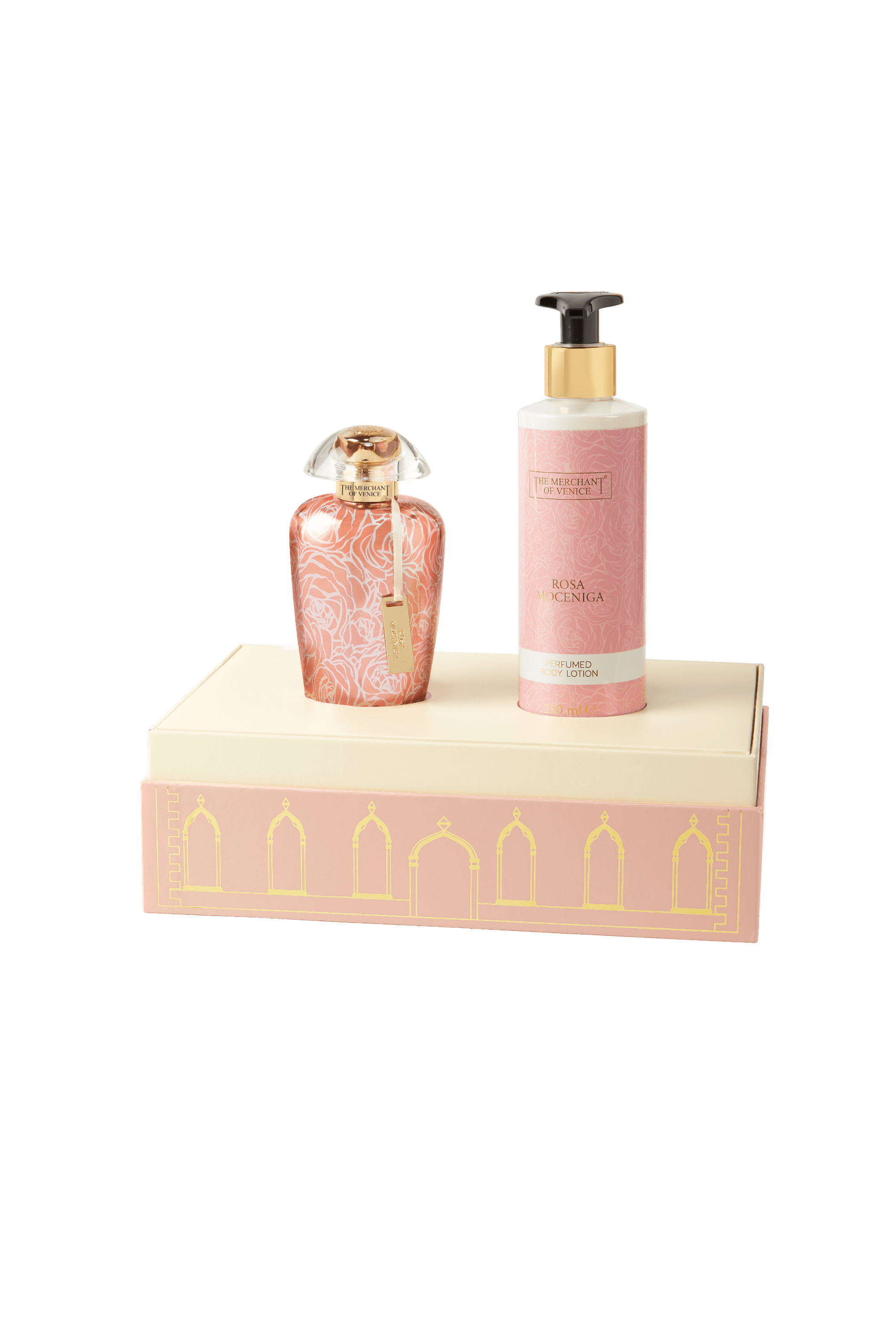 تيموف روزا موشينيغا هارد بوكس إيدي بي في + لوشن الجسم