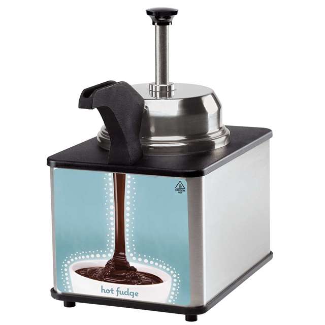 Server FSPW-SS Cheese Warmer with Pump - 2.8 L
