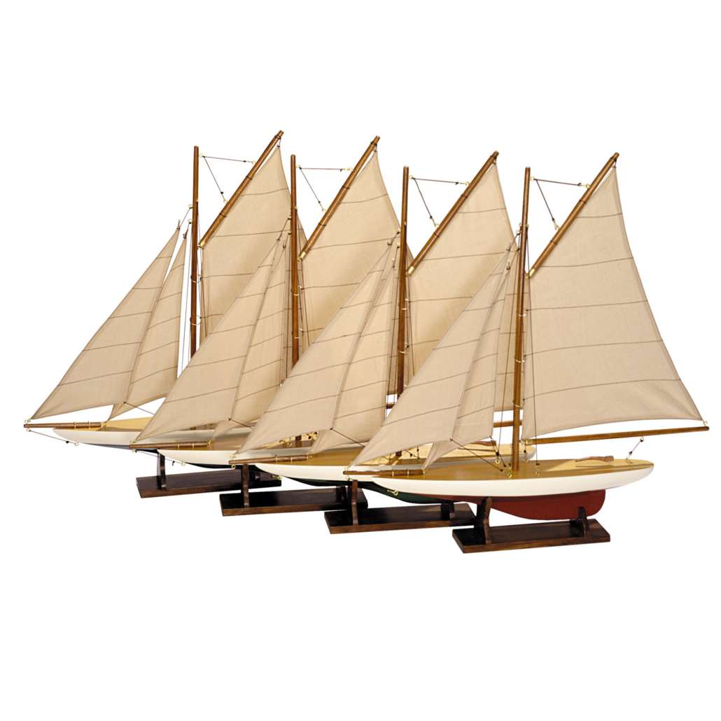 Mini Pond Yachts  Set 4
