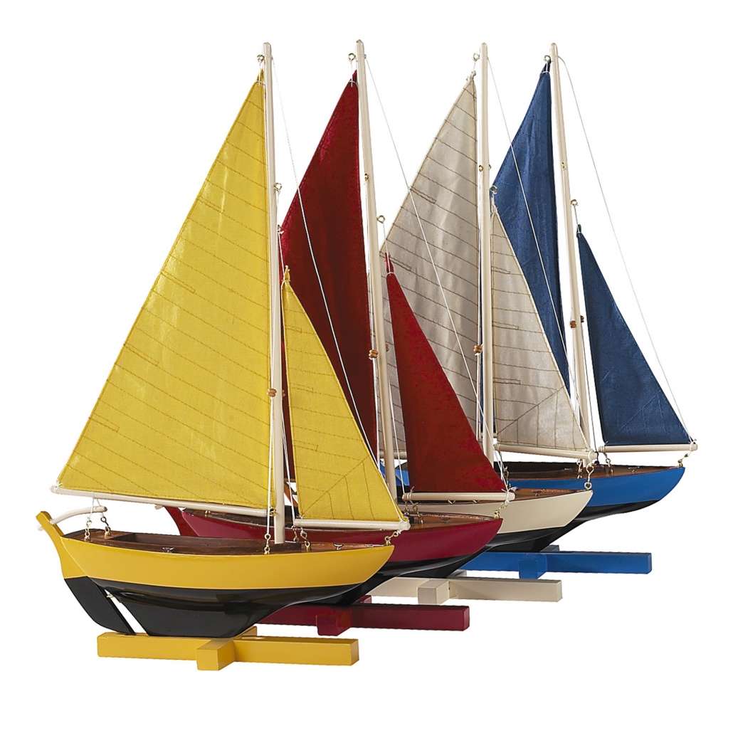 Sunset Sailors  Set Of 4