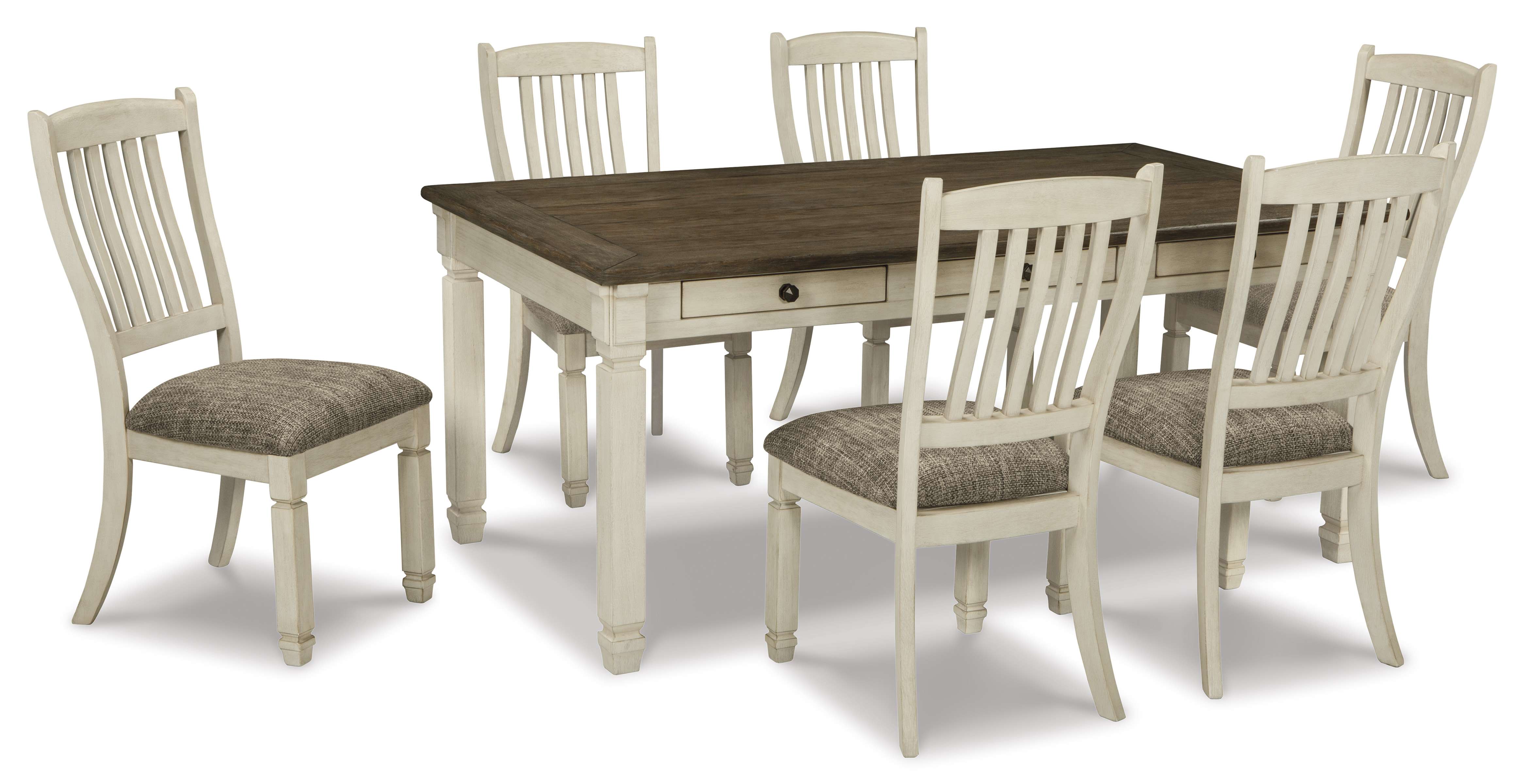 Bolanburg Dining Table + Chair + Bench