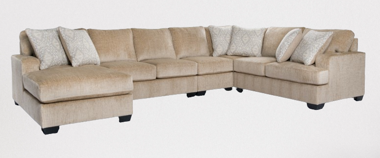 Alabaster Sectional Sofa Set