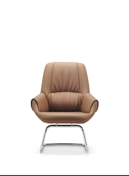 كرسي ثابت  YS-2212C  LIGHT BROWN