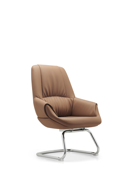 كرسي ثابت  YS-2212C  LIGHT BROWN