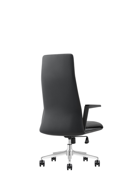 كرسي دوار ظهر طويل  LY-001A BLACK