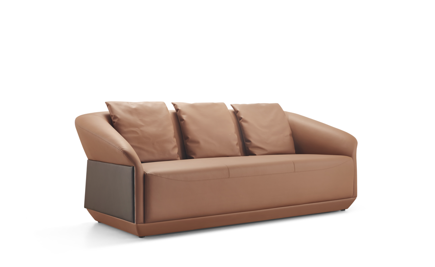 كنب ثلاثي  SF236-3 LIGHT BROWN 