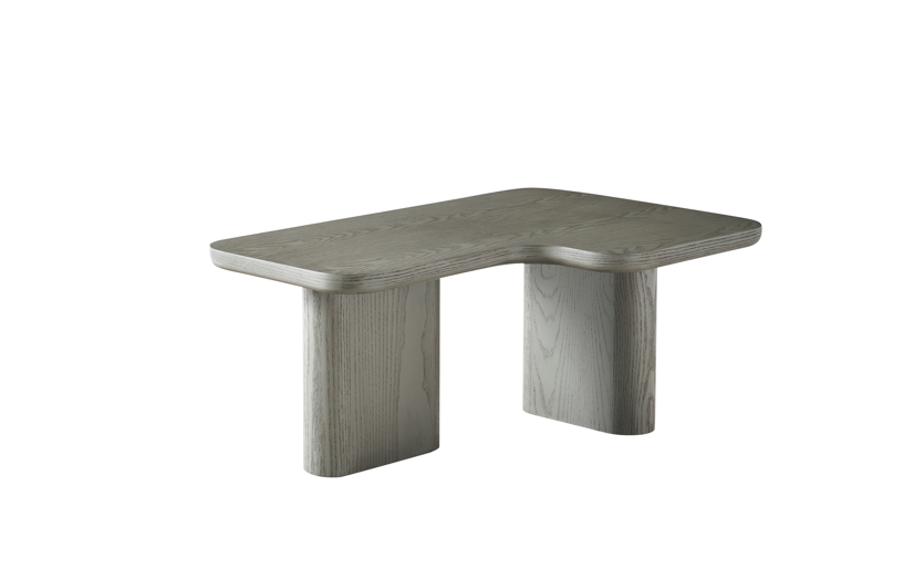 Twin Grey Veneer طقم طاولات