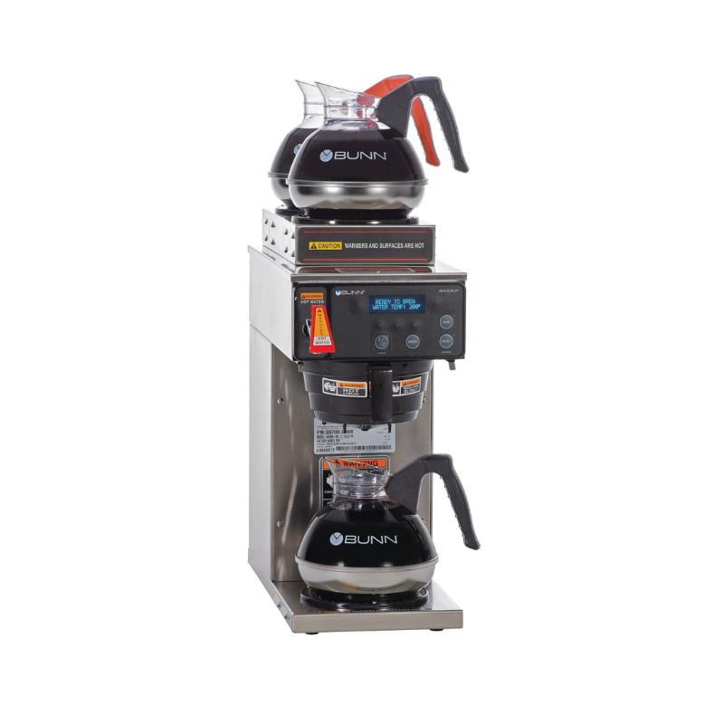 Bunn AXIOM-3 Automatic Coffee Brewer - 28.4 L/Hr, Auto-Adjust