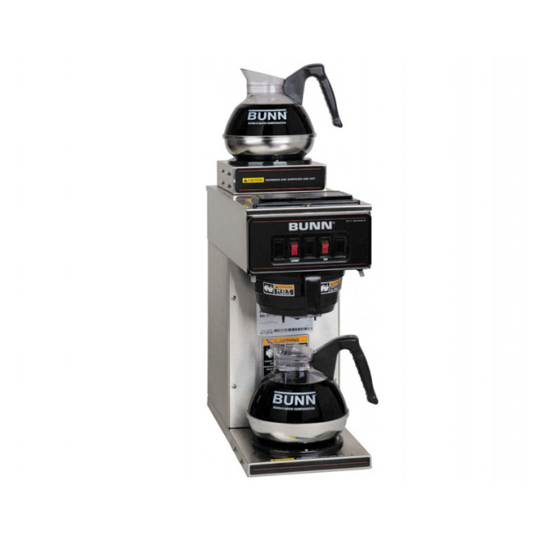Bunn VP17A-2 Pourover Coffee Brewer - Portable, Dual Warmers