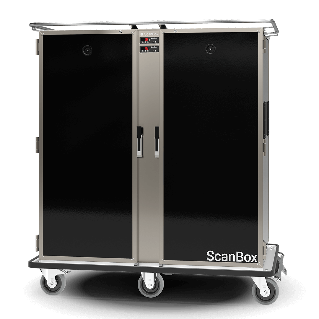 Scanbox BLDFF16 Heated Banquet Trolley - Double Doors
