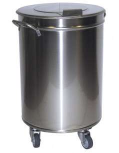 Inox Piave IP0005 Waste Bin Trolley Pedal Lid