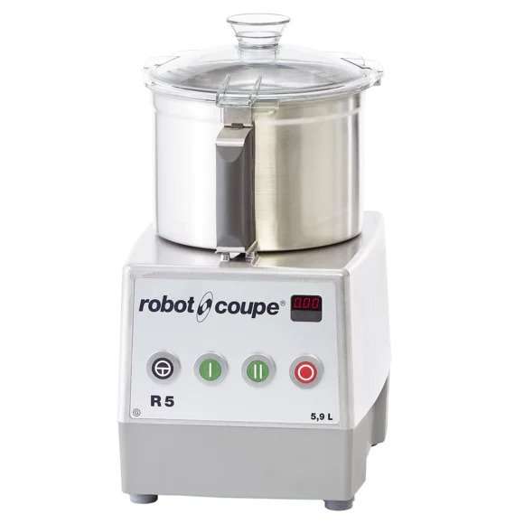 Robot Coupe R5PLUS Table Top Cutter Mixer, 5.9L Bowl