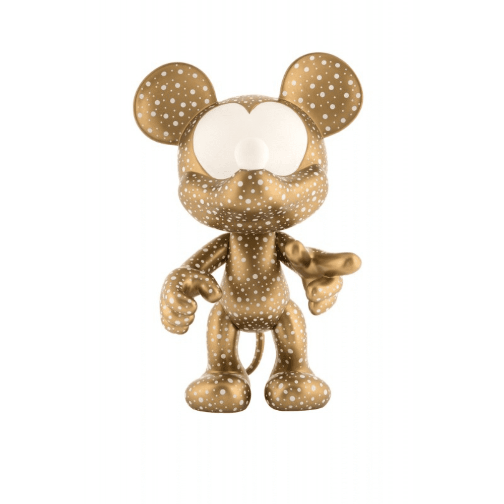 SPARKLING MICKEY BY THOMAS DARIEL GOLD Medium Size - 40 cm
