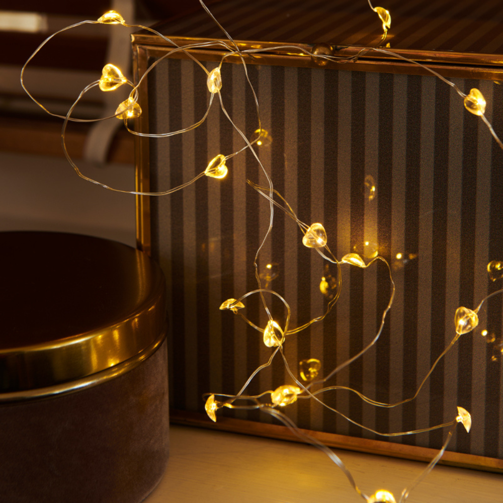 SIRIUS لارك شريط إضاءة LED مع 20 لمبة بشكل قلب